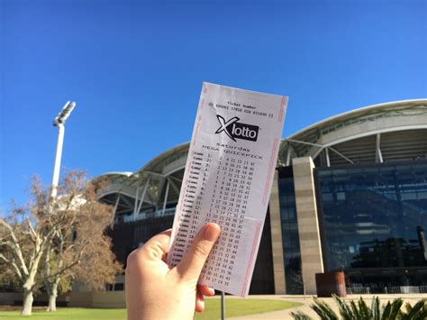 Check Your Saturday X Lotto Tickets, Adelaide! There’s A .